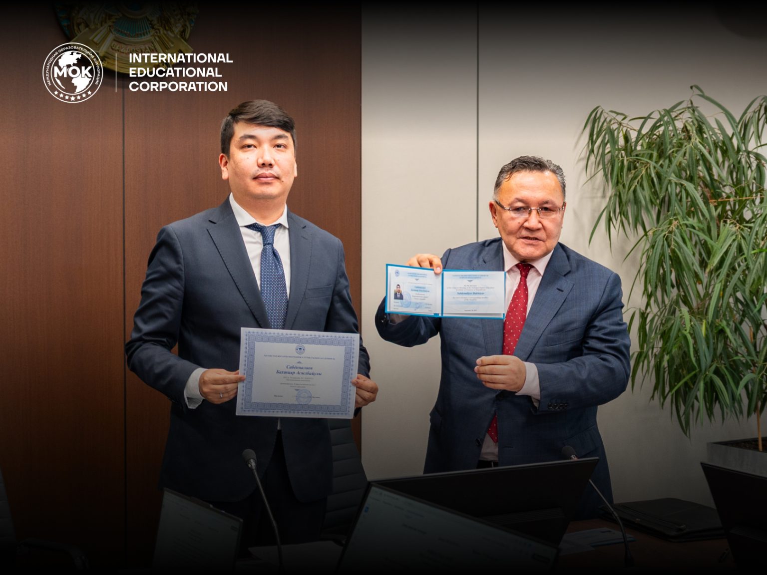 Rector and Vice-Rector of IEC Became Corresponding Members of the NAS ...